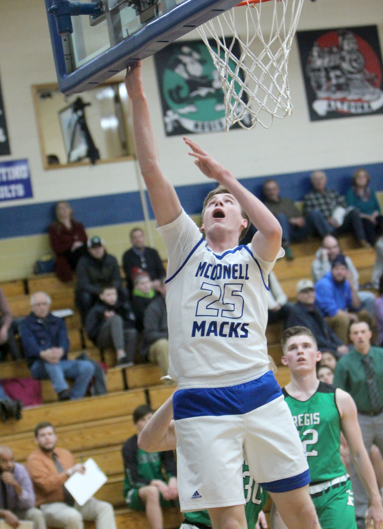 Eau Claire Regis at McDonell boys basketball 2-13-19
